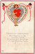 Fêtes : Saint Valentin - Valentine Greetings : This Valentine On It's Journey . Petite Fille Portant Un Coeur : N° 70SA - San Valentino