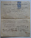 Bulgaria Bulgarian Bulgarije 1899 Money Order Document With 20st. Fiscal Revenue Stamp (m112) - Lettres & Documents