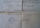 Bulgaria Bulgarian Bulgarije 1897 TIRNOVO-KOVANLAK Rural District Document With 50st. Fiscal Revenue Stamp (m109) - Cartas & Documentos