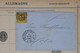 T8 TOUR TAXIS SUD BELLE LETTRE 1857  FRANKFURT POUR KOLN  ++ AFFRANCH. PLAISANT - Lettres & Documents