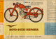 FOLLETO DE PUBLICIDAD DE MOTO GUZZI HISPANIA , CIRCA 1961 , 425 X 205 , MOTOCICLETAS , MOTORCYCLE - Publicidad