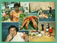 Oceanie Tahiti , Nouvelle Caledonie Recette Delice De Crabe De Cocotier  Carte Double 4 Scans - Recettes (cuisine)