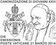 VATICANO - 2014 - Usato - Canonizzazione Di Papa Giovanni XXIII - 0,70 € • Ritratto - Usados