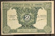 Indochine Indochina Vietnam Viet Nam Laos Cambodia 50 Cents UNC Banknote Note 1941 - Pick # 91a / 2 Photos - Indochine