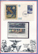 Delcampe - BELLE COLLECTION SUR 34 PAGES DE PRESENTATION SECONDE GUERRE MONDIALE POUR ETUDE AVEC TIMBRES BLOCS DOCUMENTS - Guerre Mondiale (Seconde)