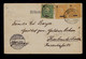 Sp8633 MADEIRA Island Portugal Mailed 08-X-1904 Funchal » Karlsruhe -Baden (2x5+ 1x15) Postcard "palm Tree" - Funchal