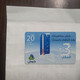 PALESTINE-(PA-G-0061)-Minus 3-(273)-(20₪)-(492-185-714-7124)-(1/1/2020)-used Card-1 Prepiad Free - Palästina