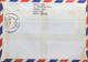 Delcampe - SOUTH AFRICA AIRMAIL USED COVER TO INDIA,2 STAMPS ,BUTTERFLY, POSTMAN ,CAPE TOWN CANCELLATION - Cartas & Documentos