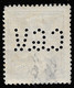 PERFIN CECOSLOVACCHIA-1920/25-valore Usato Da 5 H. Serie Corrente Con Perforazione - PERFIN - In Buone Condizioni. - Perfins