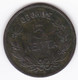 Grèce 5 Lepta 1878 K Bordeaux, George I, En Cuivre, KM# 54 - Grèce