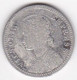India-British 1/4 Rupee 1882 C Calcutta ,  Victoria, En Argent,  KM# 490. Rare - India