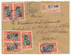 SENEGAL - Lettre Recom. Affr. Composé Depuis MATAM - SENEGAL 5 Janvier 1927, Pour Casablanca - Storia Postale