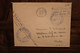 1959 4e Régiment Infanterie Coloniale Par Avion FM Franchise Militaire SM Cover Oblit Mécanique Pub - Military Postage Stamps