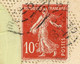 1908 Superbe Carte Sainte Catherine Avec Semeuse N°138 - Sainte-Catherine