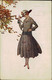 MONESTIER  SIGNED 1920s POSTCARD - WOMAN - SERIE T.A.M. N.7507 (2847) - Monestier, C.