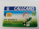 IRELAND /IERLANDE    CHIPCARD  50 UNITS    8TH WOMENS HOCKEY WORLD CUP IRELAND    USED CARD      ** 9215** - Ierland