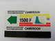 CAMEROUN/ KAMEROEN   1500 FR  AUTELCA / EMS  USED CARD   **9216** - Kamerun