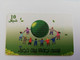 PALESTINA 10 UNITS  CHIPCARD  / CHILDREN ROUNDING 03/2002      ** 9220** - Palästina