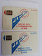 BENIN  /PTT 25UNITS/50 UNITS /   2X USED DIFFERENT  CHIP CARD    ** 9222** - Benin