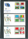 Nations Unies , United Nations Lcollection 8 Fdc Flag Série  ( 1984)   -  Ln338 - Colecciones & Series