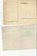 DP GS SST*2  1949 1950 - Postal  Stationery