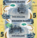 SOLOMON ISLAND, 5 DOLLAR, 2019, P-NEW, Polymer, UNC - Isola Salomon