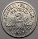 2 Francs Francisque, 1943, Aluminium - Etat Français - 2 Francs