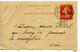 1912 - Carte-lettre De Le Teilleul Pour Passais La Conception - Tp Semeuse 10ct N° 137 - Date 147 - Cartoline-lettere