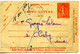 1930 - Carte-lettre De Paris XVIII - Tp 50ct N° 199 - Date 911 - Verso "INCONNU A L'APPEL DU FACTEUR" - Lettre Facteur N - Kaartbrieven