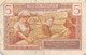 22-1850 : BILLET 5 FRANCS  TRESOR FRANCAIS TERRITOIRES OCCUPES - 1947 French Treasury