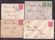 AUSTRIA - Lot Of 5 Letters With Rare Censorship Cancel Veglia. All Letters Sent To Pula And With Content - 5 Scans - Brieven En Documenten