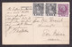 AUSTRIA - Postcard Of Pola Sent 1912. Nice Two Colored Franking  - 2 Scans - Lettres & Documents