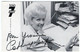 Photo Avec Autographe, Catherine LANGEAIS, Format 10x15 Cm - Beroemde Personen