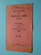 Stabilité Des Experts Des VIANDES - RAPPORT Envoyé A Mr. Novent Président > Tenu à MALINES > Mai 1909 ( Zie SCANS ) - Decrees & Laws