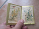 Delcampe - 1900 Mini Calendarietto MOTIVI FLOREALI Cornice Dorata Dictionaire Plants Piante Ofiicinali PIANTE FIORI - Small : ...-1900