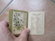 Delcampe - 1900 Mini Calendarietto MOTIVI FLOREALI Cornice Dorata Dictionaire Plants Piante Ofiicinali PIANTE FIORI - Petit Format : ...-1900