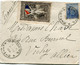 ARGENTINE LETTRE AVEC VIGNETTE "..COMITE PATRIOTIQUE FRANCAIS" DEPART MENDOZA 8 FEB 1916 POUR....... - Cartas & Documentos