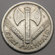 2 Francs Francisque, 1944 C (Castelsarrasin), Aluminium - Etat Français - 2 Francs