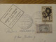 France Colonie Française Timbres Mauritanie Lettre 1ere Visite Président De La République à Saint Louis Du Sénégal 1947 - Lettres & Documents