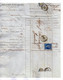 VP19.385 - 1859 - Lettre / Bordereau - Banque Edouard GOUIN Père & Fils à NANTES Pour Mrs SAMSON à JOSSELIN - Bank En Verzekering