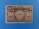 MONNAIE DE NECESSITE / BILLET / ALLEMAGNE / SAARLOUIS / ORIGINAL - Monetary/Of Necessity