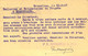 Entier Postal ( 2 Entiers Postaux Sur Meme Carte ) 1927 - 20c Et 10 C - Oblitéré à Bruxelles Et Flamme Pour Hennuyères - Cartoline 1909-1934