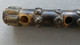 Flute Ancienne Decoree Motifs Laiton Tous Differents - Muziekinstrumenten