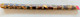 Delcampe - Flute Ancienne Decoree Motifs Laiton Tous Differents - Musikinstrumente