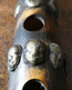 Delcampe - Flute Ancienne Decoree Motifs Laiton Tous Differents - Musical Instruments
