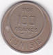 Tunisie Protectorat Français . 100 Francs 1950 - AH 1370. Copper Nickel - Tunisia