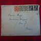 LETTRE BELGIQUE POUR PARIS CENSURE III REICH 1939 - Briefe U. Dokumente