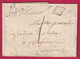 CURSIVE 11 AUBIN AVEYRON CD TAXE LOCALE 1 POUR VILLEFRANCHE DE ROUERGE LETTRE COVER FRANCE - 1801-1848: Précurseurs XIX