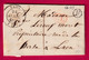 CAD TYPE 14 LAON AISNE TAXE LOCALE 1 CL ROUGE BOITE RURALE F GIZY POUR LAON LETTRE COVER FRANCE - 1801-1848: Precursors XIX