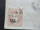 Spanien 23.3.1871 Michel Nr.107 EF Blauer Stempel PD Und K2 Espagne AMB Cette A Tar C Sarragone - Marseille - Cartas & Documentos